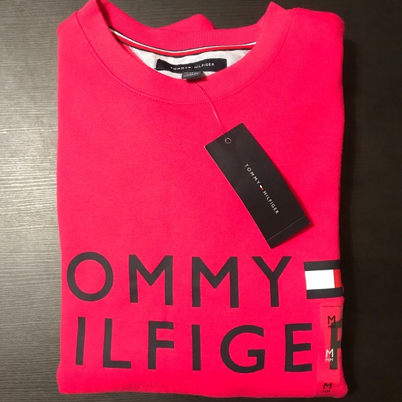 Tommy Hilfiger Other - Tommy Hilfiger Men Crewneck Big Logo Sz: M